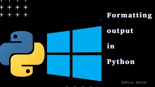 Formatting Output in Python || format() || f-string || output #python3 #python #programming