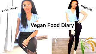 WHAT I EAT IN A DAY (VEGAN) #Vegan Food Diary :) + A affordable recipe!