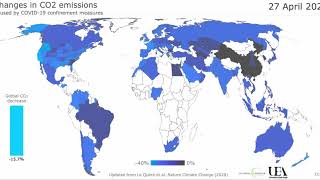 Animation: Changes in CO2 Emissions in 2020