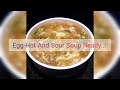 egg hot u0026 sour soup soup recipe