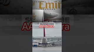 Latam airline cancels flight remains diapron vs Emirates airline withdraws tracktor pushback rain