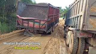 Truk Muatan Full  Oleng Rawan Tumpah..!