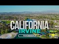 Irvine, CA Woodbridge Lakes 4K Aerial Views (Safest City in America for Its Size)