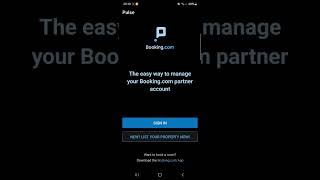 Pulse for Booking.com Partners app