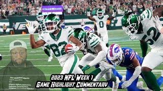 2023 NFL Week 1 Game Highlight Commentary