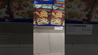 Chocolate Lucky Charms⁉️ at aldi