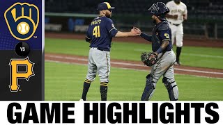 Braun and Sogard lead the comeback in the Brewers 6-5 win | Brewers-Pirates Game Highlights 7/27/20