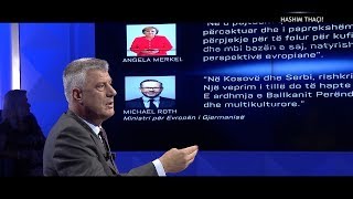 Thaci: Nuk do lejojme \