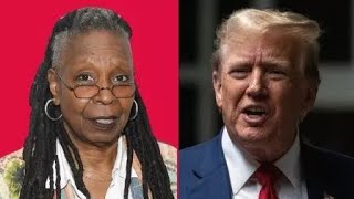 Whoopi Goldberg address her current 'View' contract on air, while hitting back at Trump!