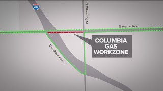 Columbia Gas repair work in Oregon to close eastbound Navarre Avenue over I-280