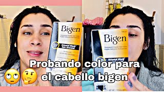 BIGEN TINTE PARA EL CABELLO Funciona?