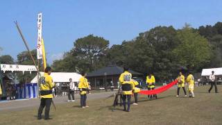 熊本県人吉市青井阿蘇神社祭礼　ちりん旗