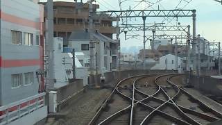 全区間展望 2016.12.09 阪急 伊丹線 伊丹駅～塚口駅間 3000系 3052F 普通 塚口 行き 阪急電鉄 阪急電車