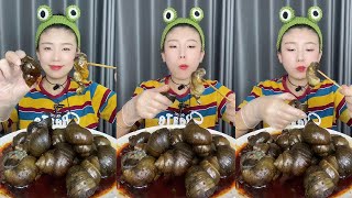 【XueYan Mukbang】Field Snail🐚🐚#mukbang#eating#asmr