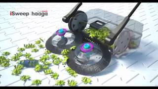 Haaga 400 series: hand-held sweeper for coarse and fine dirt