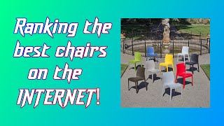 RANKING some of the BEST CHAIRS on the INTERNET! (CHAIR)