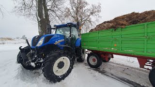 Pasmo samych sukcesów. Oporowe wożenie obornika... maszyny do naprawy.