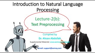 Lecture-2(b): Text Preprocessing