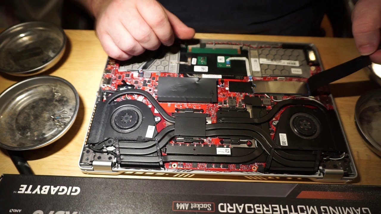 Asus Rog Zephyrus G14 Ga401iv Teardown And Liquid Damage Repair Youtube