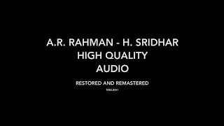 Kaadhalan   Kadhalikkum Pennin | High Quality Audio | A.R. Rahman