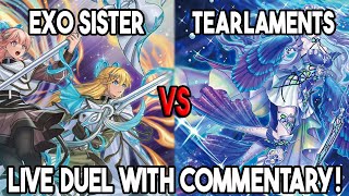 Exosister VS Tearlaments Ishizu : Yu-Gi-Oh! Local Feature Match | Live Duel