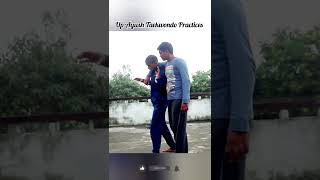 पीछे से गर्दन पकड़ने वाले को सबक सिखाए #missionsavenirbhaya #selfdefence #taekwondocamp  #shorts