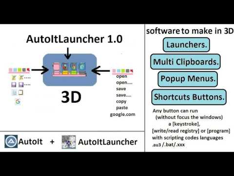 Autoitlauncher Software - Create a Keyboard Shortcuts Taskbar Launcher Autoitlauncher Software - Create a Keyboard Shortcuts Taskbar Launcher