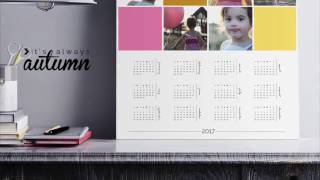 Craft a Photo Calendar with It's Always Autumn