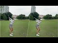 남우리 프로의 영화 같은 필드 레슨 golf ball flight