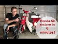 Honda 50 C100 Restore