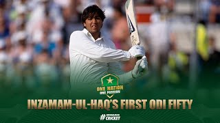Inzamam ul Haq's First ODI Fifty | West Indies Tour Of Pakistan 1991 | 3rd ODI At Faisalabad | PCB