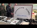 samnoh kulgam ops update arms and ammunition including 04 ak47 rifles 10 ak47 magazines 02 pistols