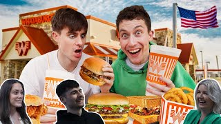 BRITISH FAMILY REACTS | Brits Try Whataburger For The First Time!