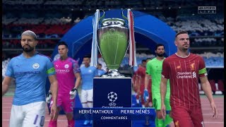Manchester City vs Liverpool | Final UEFA Champions League 2019/2020 | FIFA 20