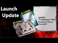 R9 7950X, i9-13900K, Threadripper 7000 Update: Will AMD or Intel launch first? What’s Zermatt?!