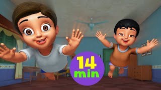 Download Chunnu Munnu The Do Bhai New Version | Hindi Rhymes Collection for Children | Infobells mp3