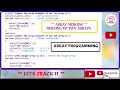 How to merge two arrays?Here is the best solution to merge two arrays.C Programming.