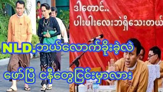 ေဒၚစုၾကည္အစုိးရလက္ထက္ခိုးထားခဲ့တာေဖာ္ၿပီနီပိန္းေတြဘာျငင္မလဲ