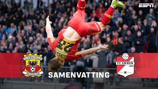 🤸 PRACHTIGE SALTO'S in het KLETSNATTE Deventer 🌧️ | Samenvatting Go Ahead Eagles - FC Emmen