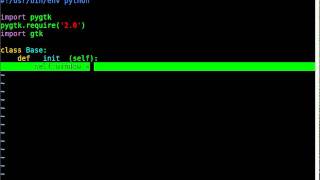 Python - GTK GUI - Tutorial #1 - Base Window