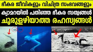 ക്യാമറയില്‍ പതിഞ്ഞ ഭീകര ജീവികളും വിചിത്ര സംഭവങ്ങളും| Top 10 ചുരുളഴിയാത്ത രഹസ്യങ്ങള്‍ | 10 Mysteries