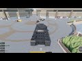 Playing With The BIGGEST VEHICLE in Car Crushers 2 (Derby Arena, P100 Ratte)