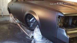 G Body Buick Regal build paint respray.