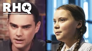 Ben Shapiro Mocks Greta Thunberg For EXACTLY What He Does