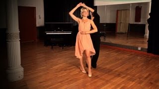 Foxtrot Promenade w/ Lady Underarm Turn | Ballroom Dance