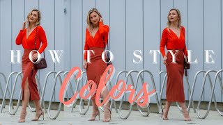 HOW TO STYLE COLORS: 6 BEAUTIFUL COLORFUL OUTFIT IDEAS FOR SPRING