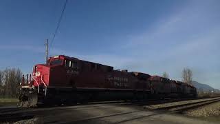 CP 8200 West at Sorenson Street March 17th 2021 #canadianpacific #abbotsford