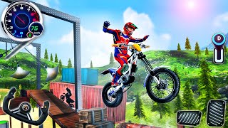 Extreme Dirt Bike Stunt Racing - Trial Mania Motocross Impossible Mega Ramp Racer - Android GamePlay