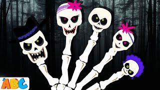 3D Skeleton Dance - Halloween Skeleton Finger Family Songs for Children
