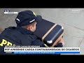 PRF apreende carga contrabandeada de cigarros